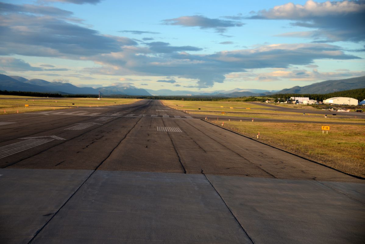 01B The Runway At Whitehorse Yukon Airport
